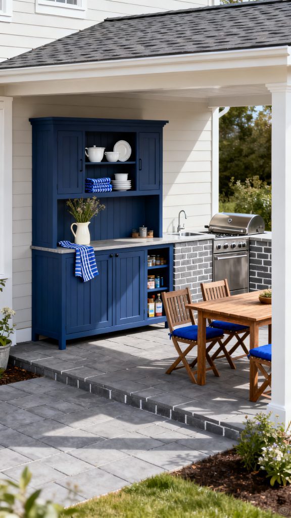 13 Farmhouse Outdoor Kitchen Ideas