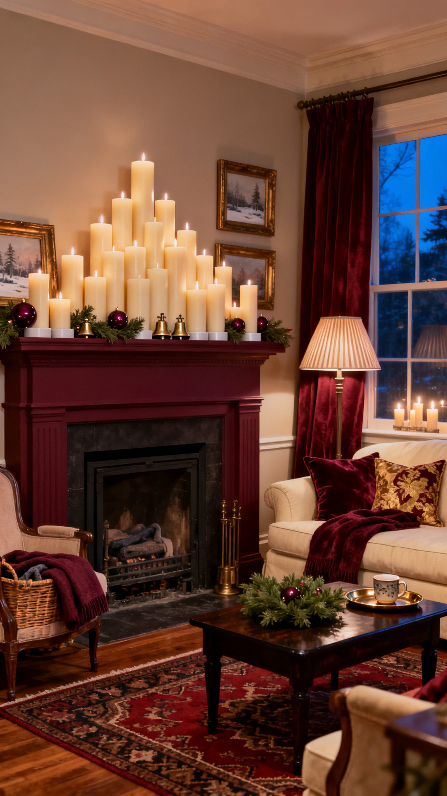 13 Festive Christmas Mantel Decor Ideas