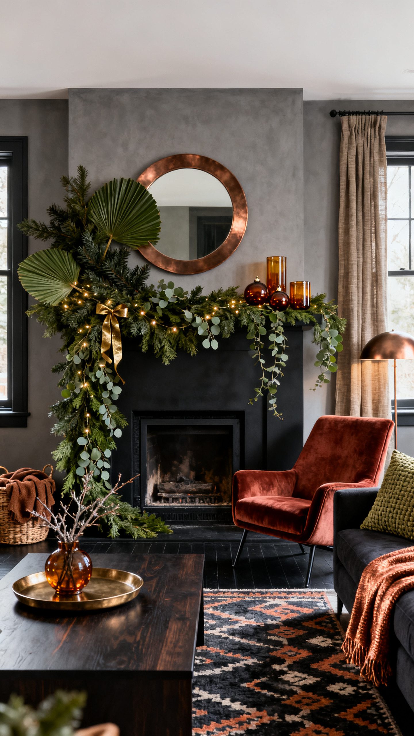 13 Festive Christmas Mantel Decor Ideas