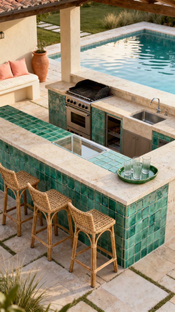 13 Mediterranean Outdoor Kitchen Ideas