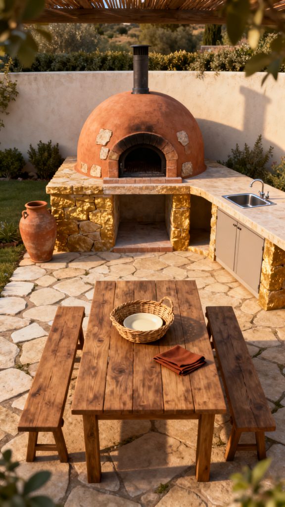 13 Mediterranean Outdoor Kitchen Ideas