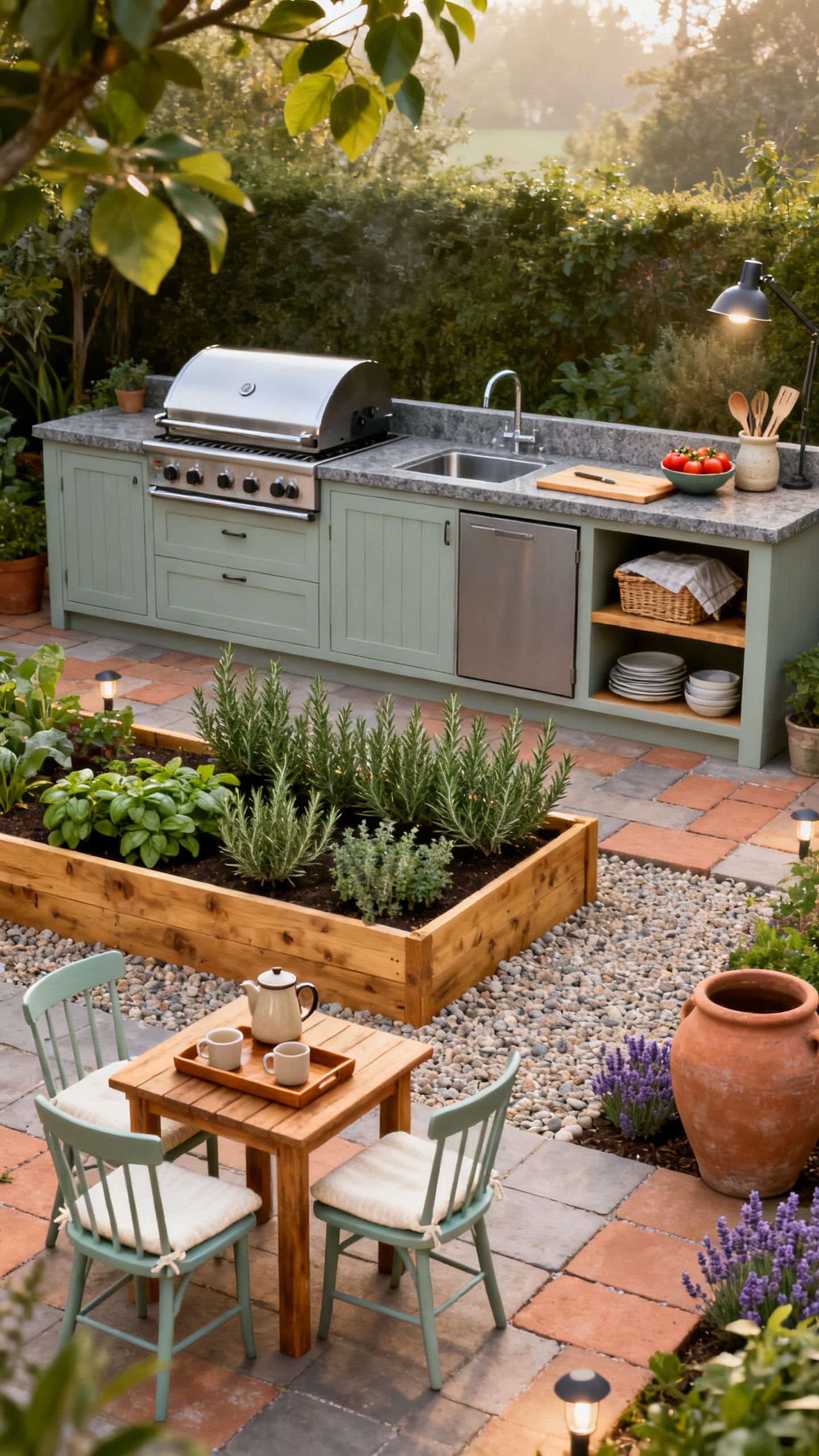 13 Practical Open Outdoor Kitchen Ideas for Easy Cooking and Gathering ...