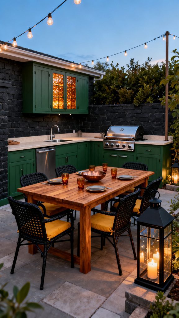 13 Outdoor Kitchen and Dining Area Ideas