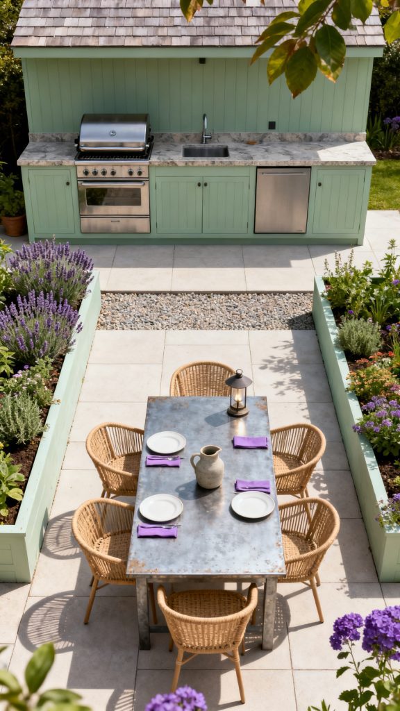 13 Outdoor Kitchen and Dining Area Ideas