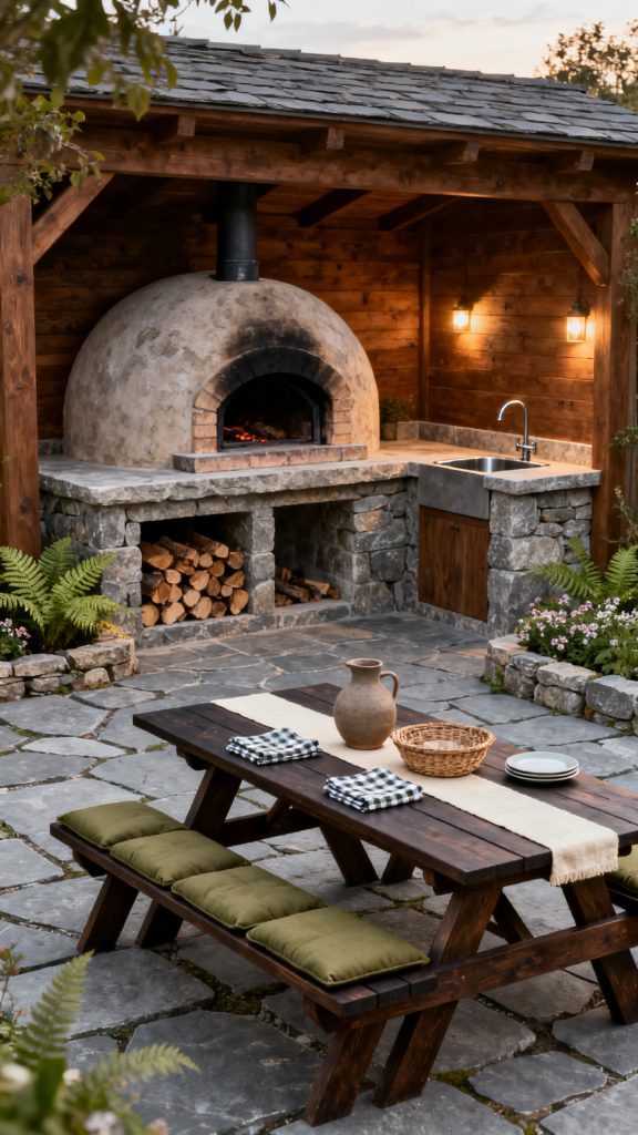 13 Outdoor Kitchen and Dining Area Ideas