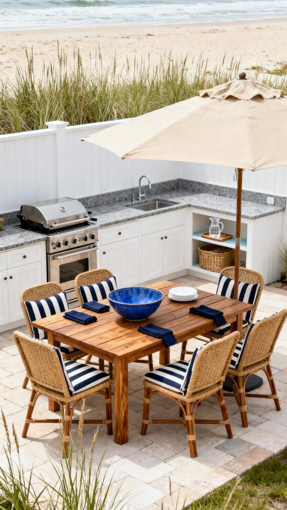 13 Outdoor Kitchen and Dining Area Ideas