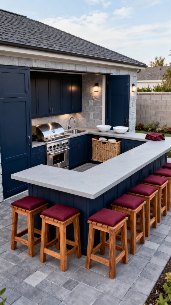 13 Outdoor Kitchen Bar Ideas