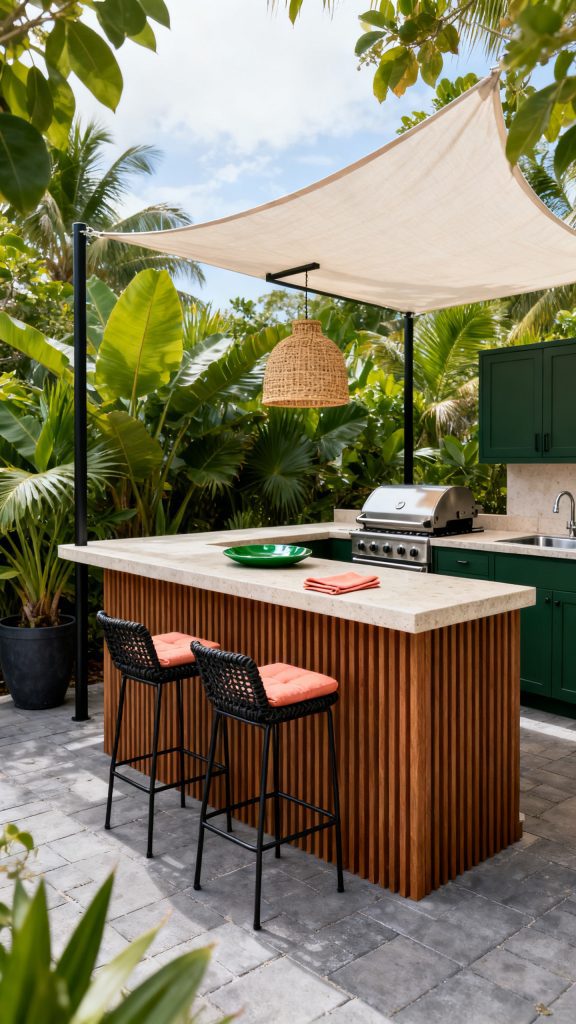 13 Outdoor Kitchen Bar Ideas