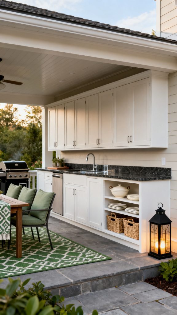 13 Outdoor Kitchen Cabinet Ideas