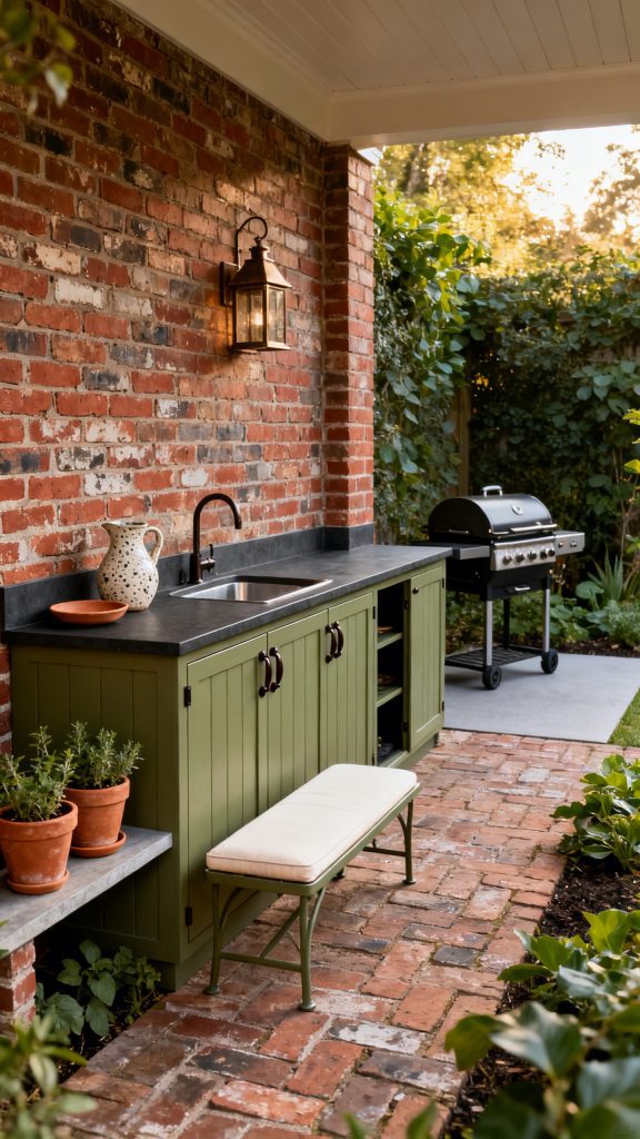 13 Outdoor Kitchen Cabinet Ideas