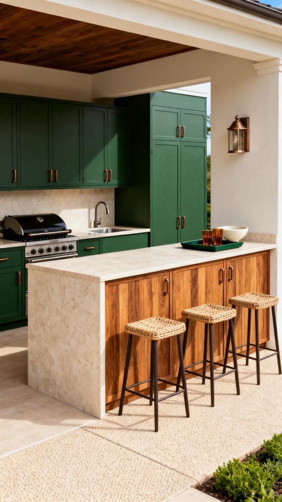 13 Outdoor Kitchen Cabinet Ideas