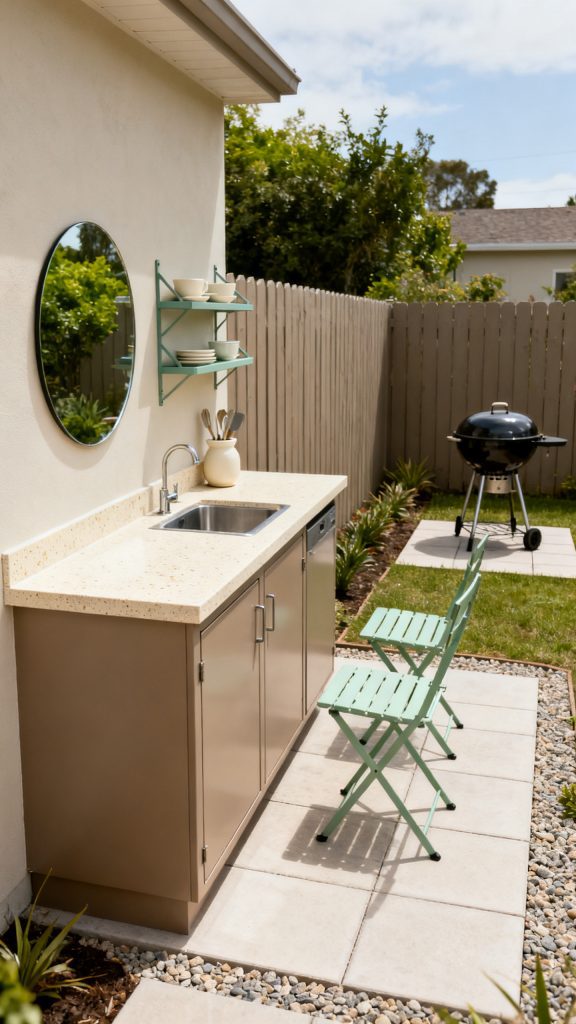 13 Outdoor Kitchen Countertop Ideas