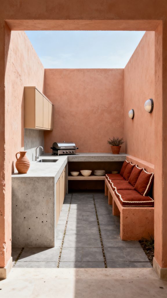 13 Outdoor Kitchen Countertop Ideas