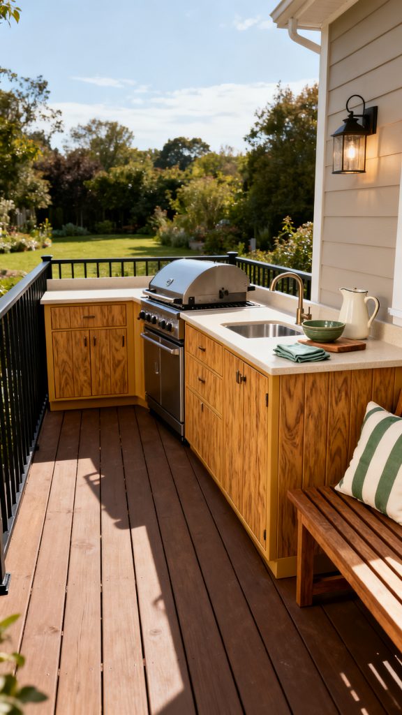 13 Outdoor Kitchen on Deck Ideas