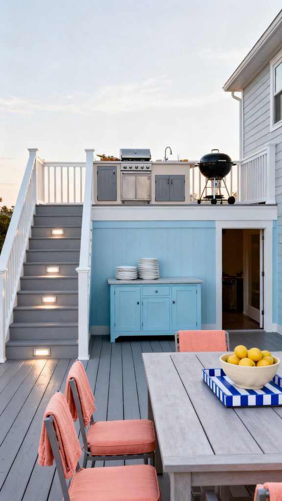 13 Outdoor Kitchen on Deck Ideas
