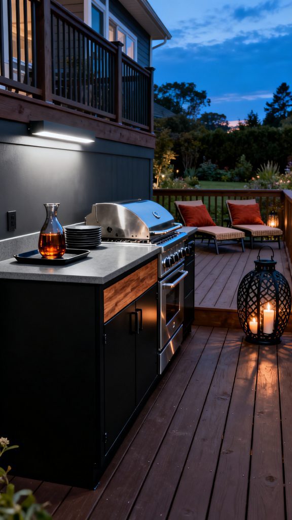 13 Outdoor Kitchen on Deck Ideas
