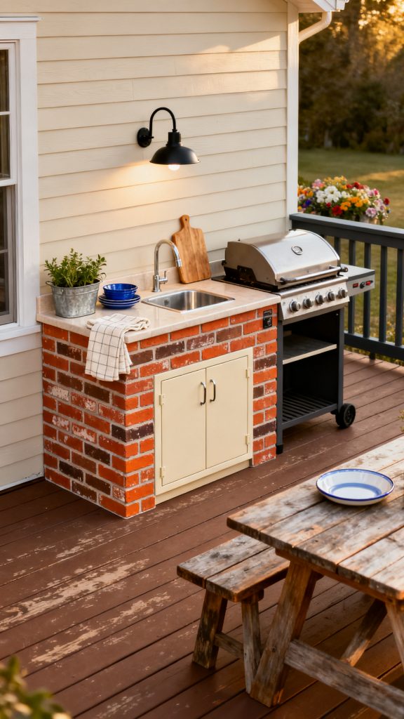 13 Outdoor Kitchen on Deck Ideas