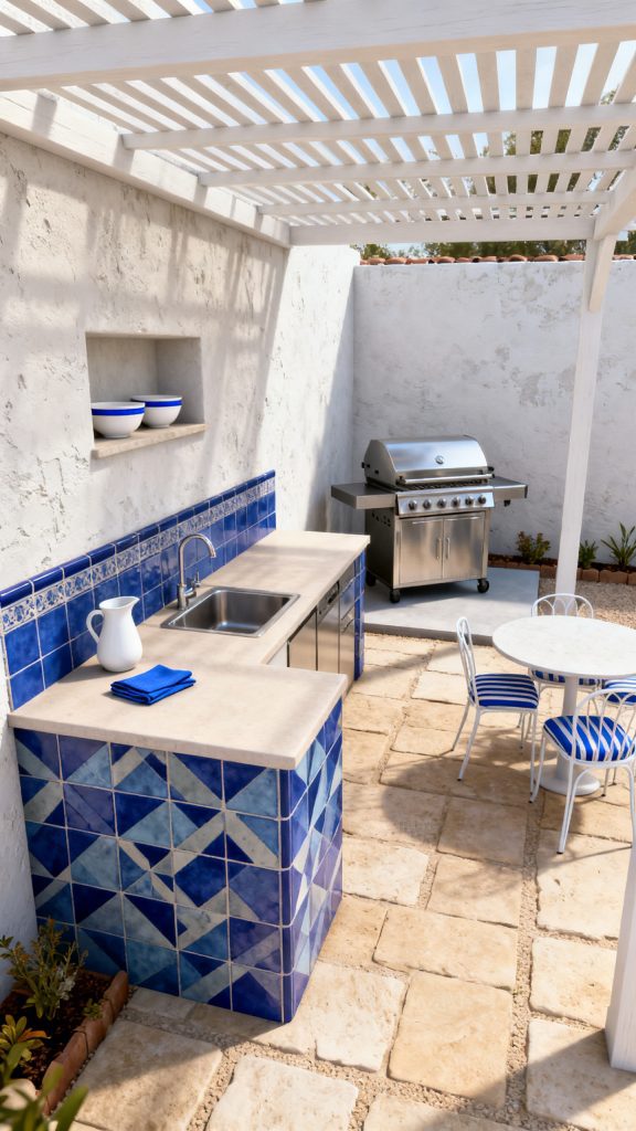 13 Outdoor Kitchen Pergola Ideas