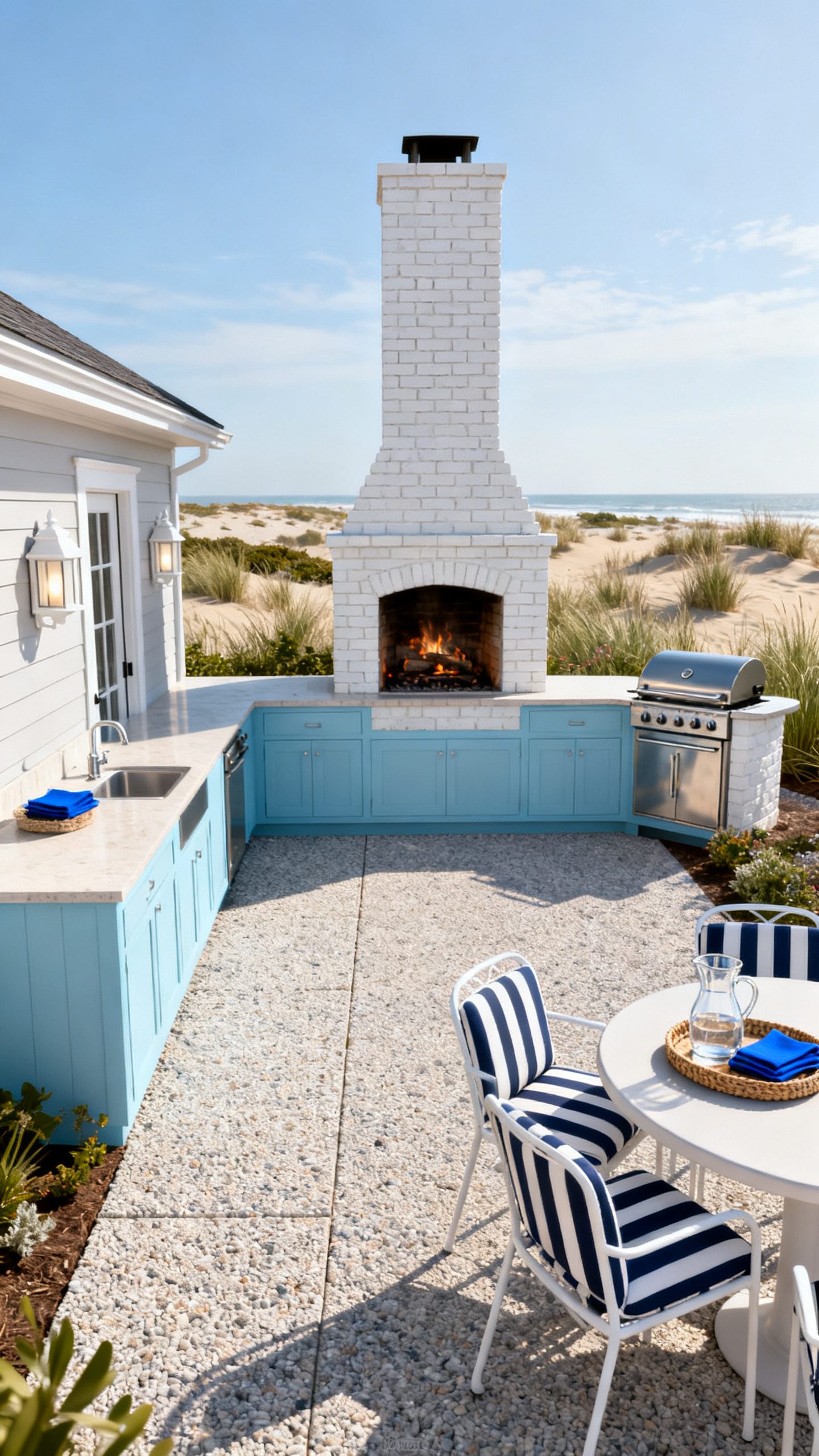 13 Outdoor Kitchen With Fireplace Ideas