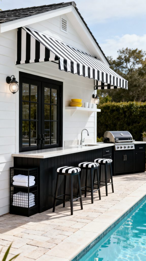 13 Pool House With Outdoor Kitchen Ideas