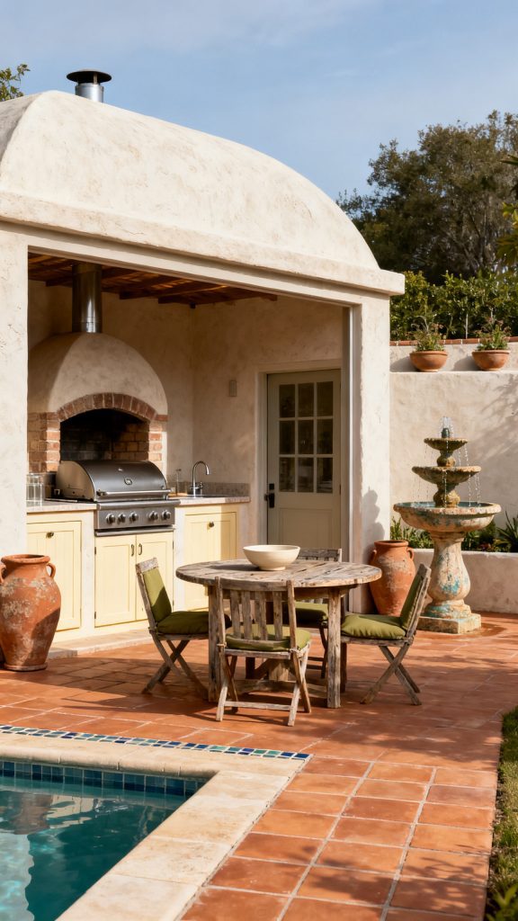 13 Pool House With Outdoor Kitchen Ideas
