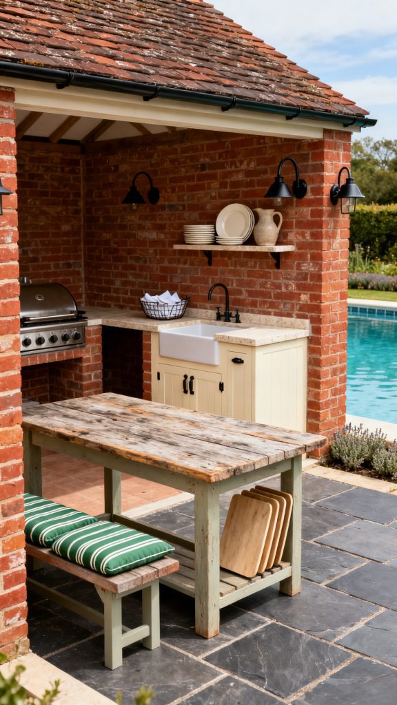 13 Pool House With Outdoor Kitchen Ideas