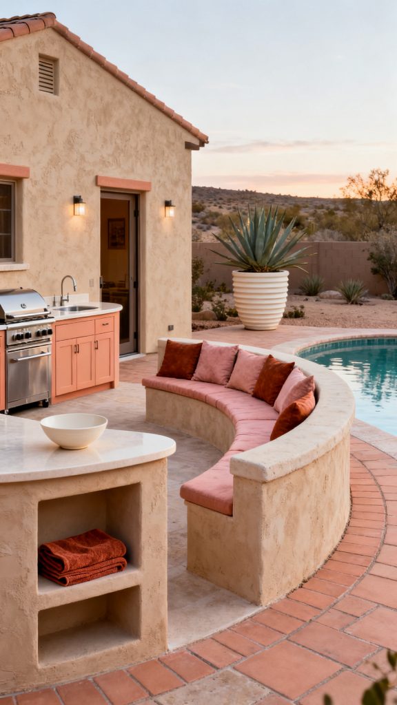 13 Pool House With Outdoor Kitchen Ideas