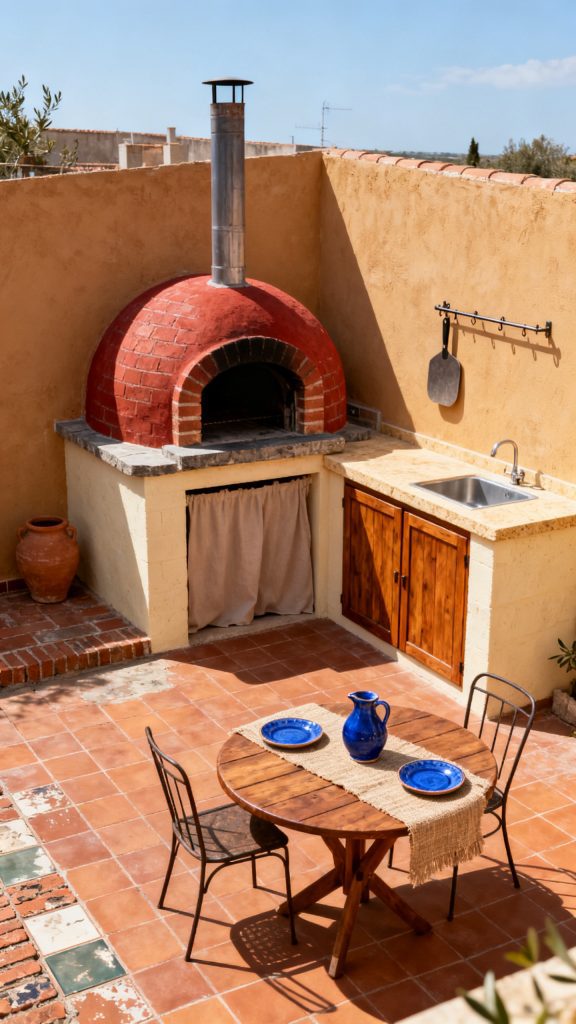 13 Rustic Outdoor Kitchen Ideas