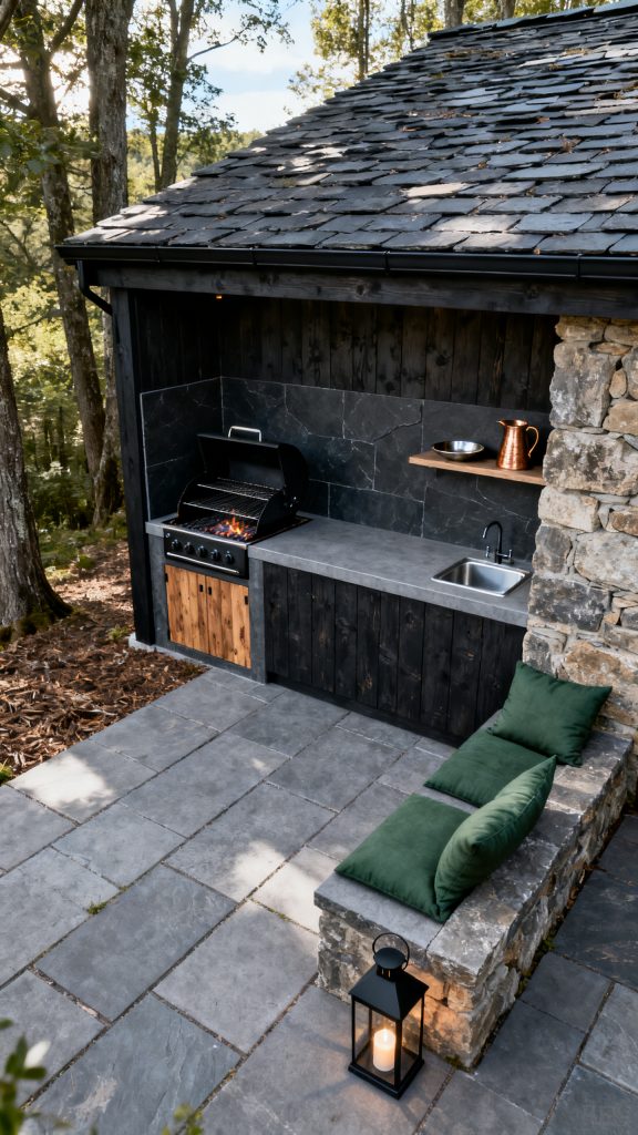 13 Rustic Outdoor Kitchen Ideas