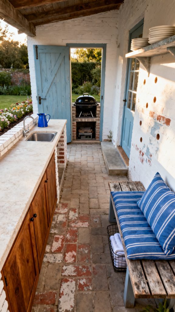13 Rustic Outdoor Kitchen Ideas