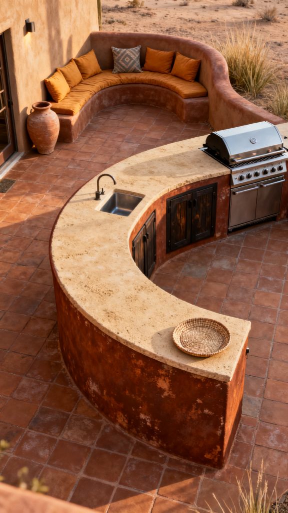 13 Rustic Outdoor Kitchen Ideas
