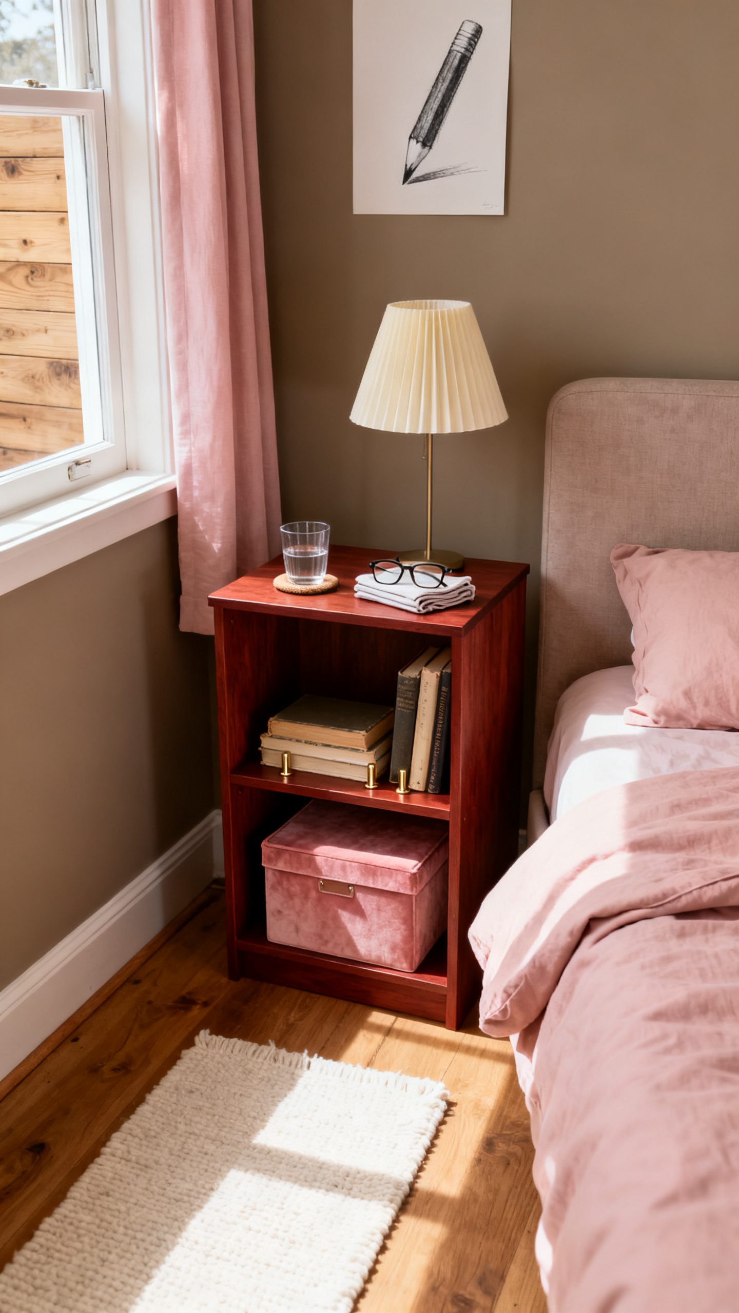 Small Bedroom Bookshelf Ideas: Make a Short Bookcase Your Bedside Table