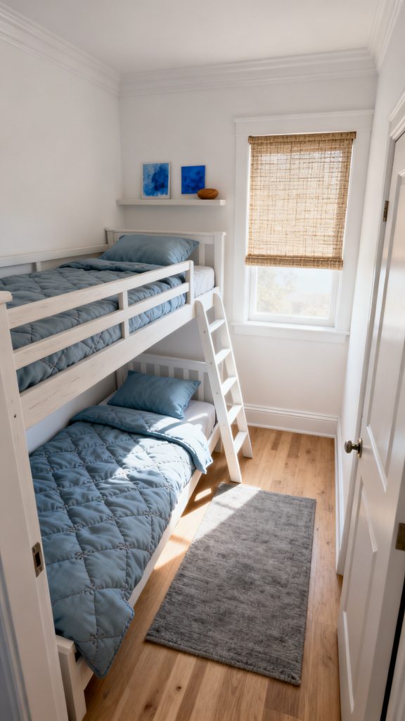 Keep a White Bunk Along One Wall