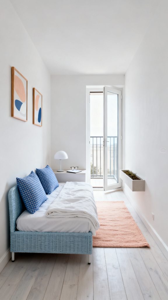 13 Airy Small Bedroom With Balcony Ideas