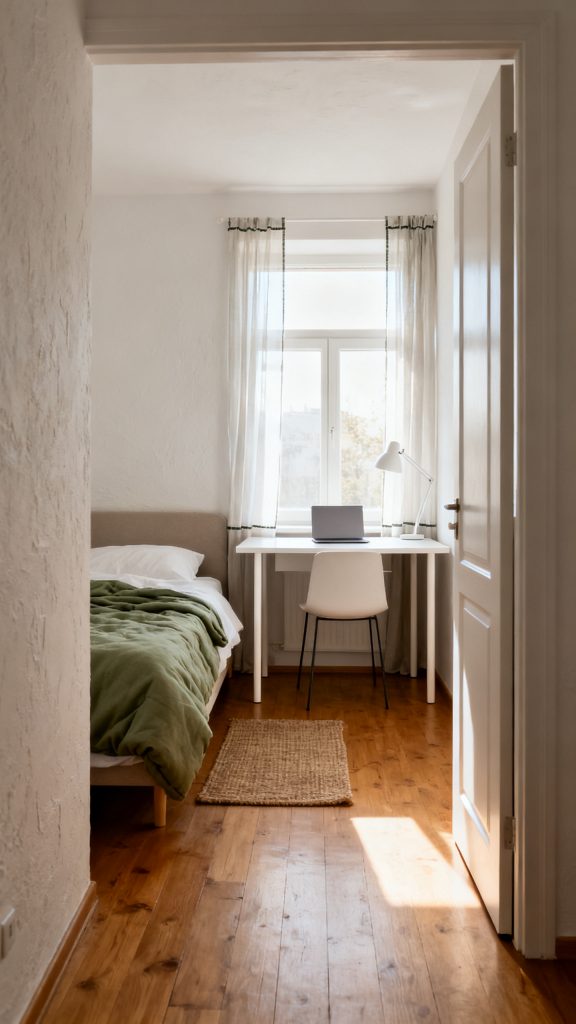 13 Clever Small Bedroom With Desk Ideas for a Comfortable Work and Sleep Space