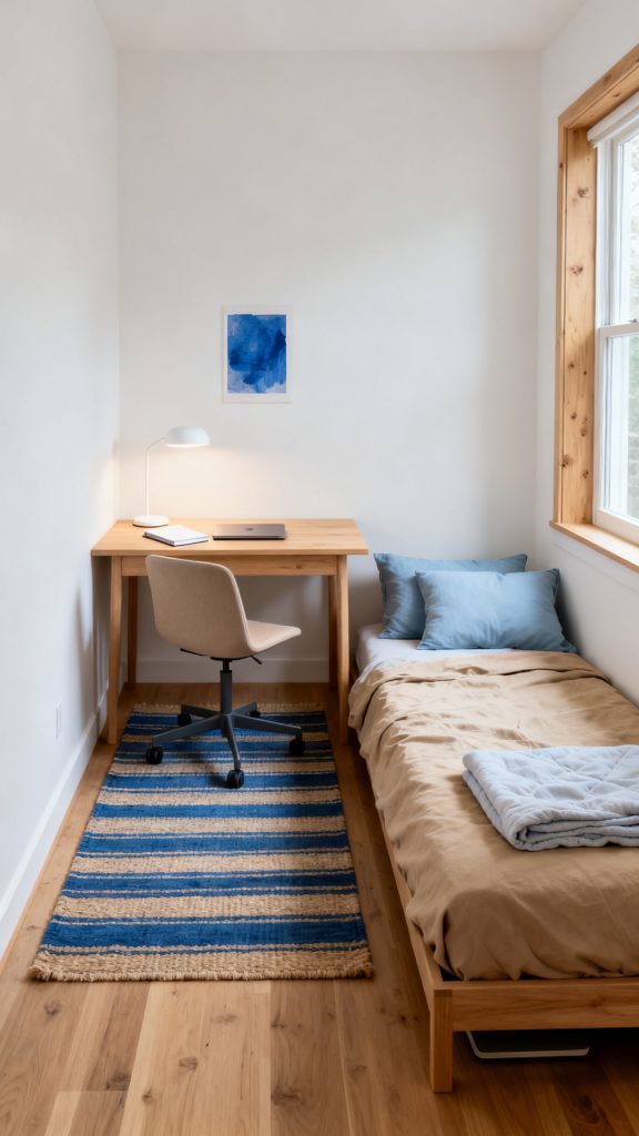 13 Clever Small Bedroom With Desk Ideas for a Comfortable Work and Sleep Space