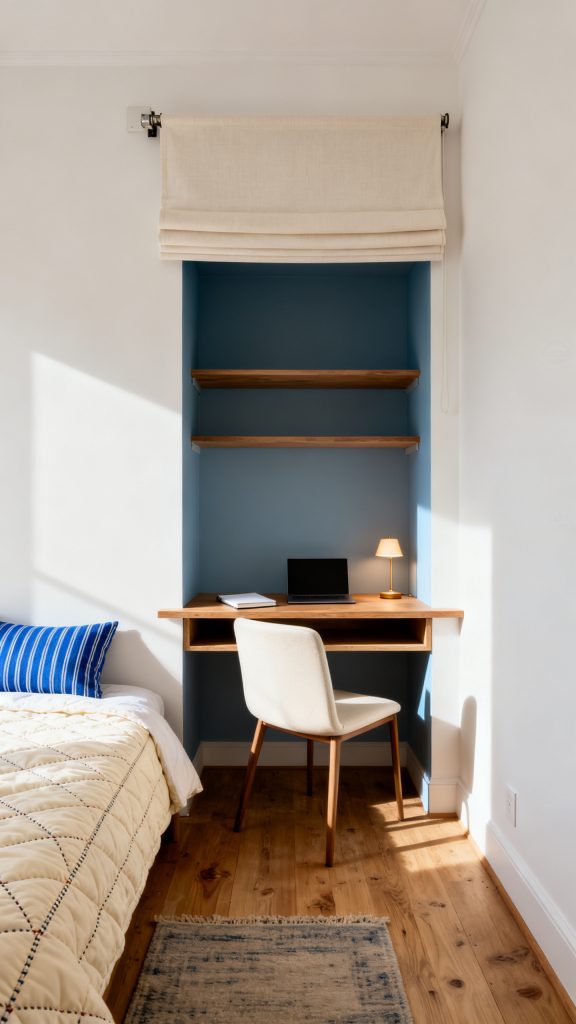 13 Clever Small Bedroom With Desk Ideas for a Comfortable Work and Sleep Space