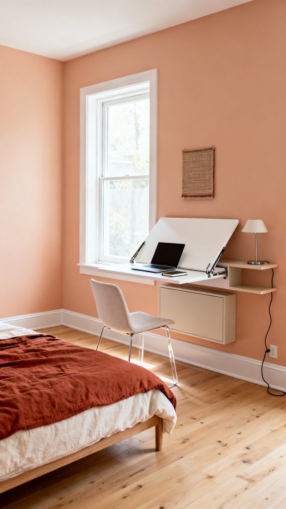 13 Clever Small Bedroom With Desk Ideas for a Comfortable Work and Sleep Space