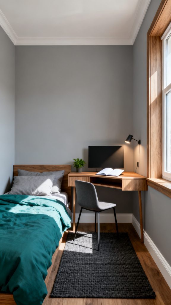 13 Clever Small Bedroom With Desk Ideas for a Comfortable Work and Sleep Space