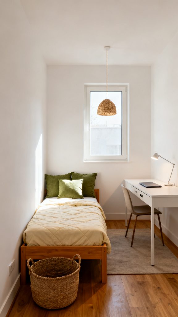 13 Clever Small Bedroom With Desk Ideas for a Comfortable Work and Sleep Space