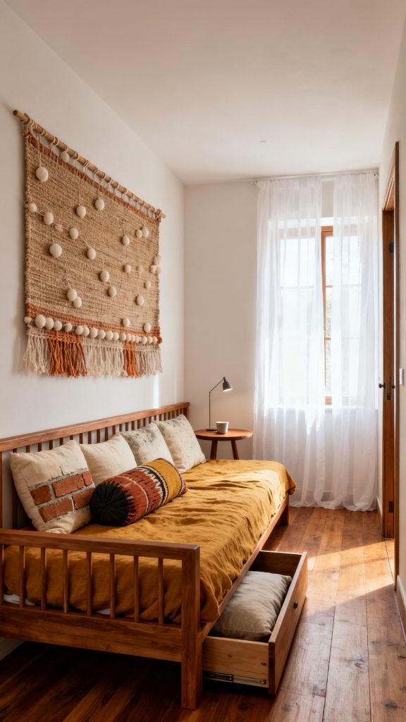 13 Cozy Small Boho Bedroom Ideas
