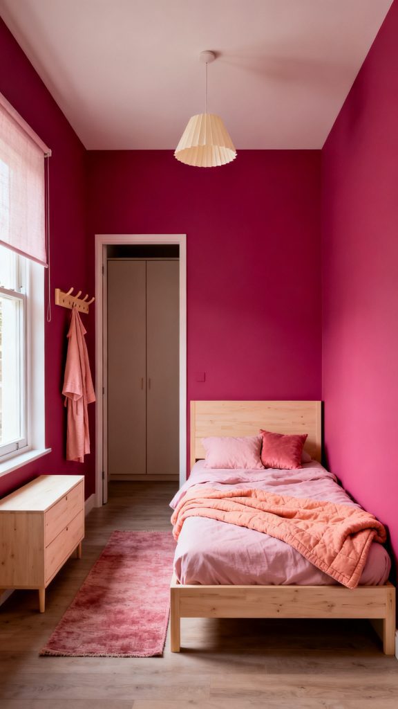 13 Charming Small Pink Bedroom Ideas