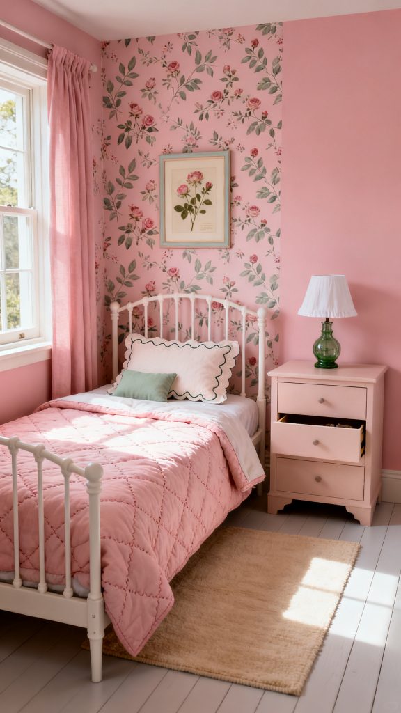 13 Charming Small Pink Bedroom Ideas