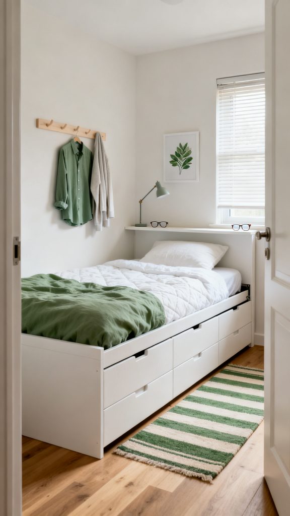 13 Clever Small Square Bedroom Ideas