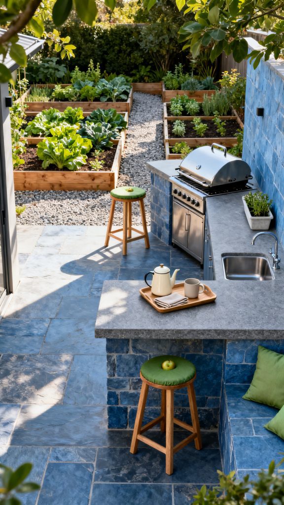 13 Stone Outdoor Kitchen Ideas