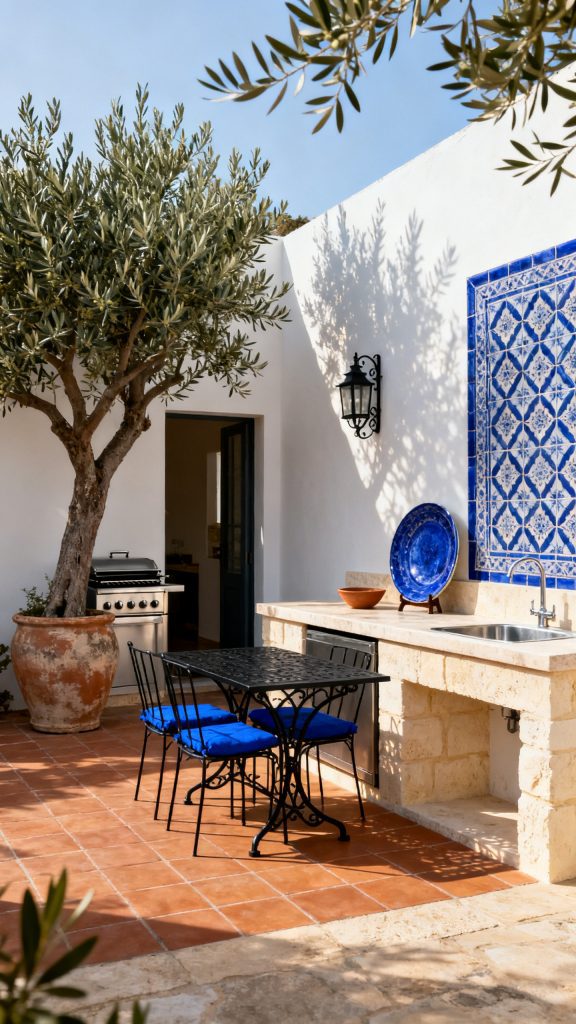 13 Stone Outdoor Kitchen Ideas