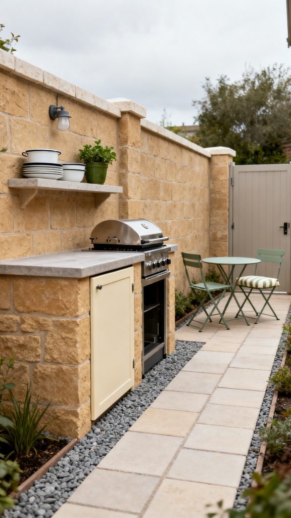 13 Stone Outdoor Kitchen Ideas