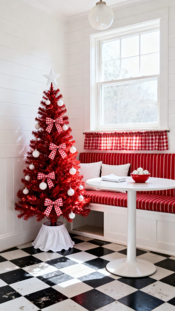 13 Sparkling Tinsel Christmas Tree Ideas