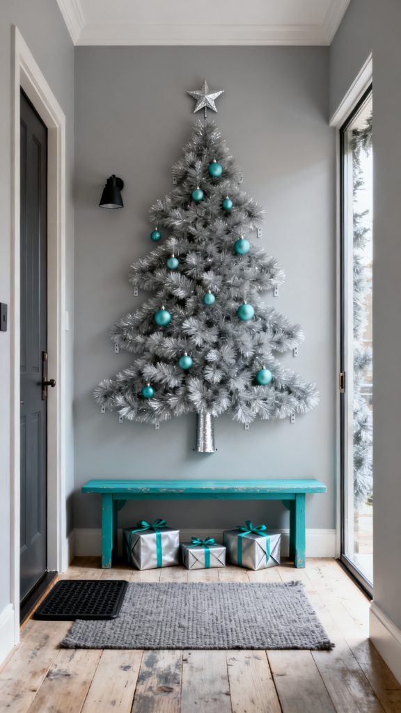 13 Sparkling Tinsel Christmas Tree Ideas
