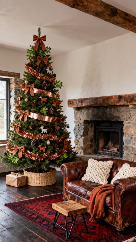 13 Sparkling Tinsel Christmas Tree Ideas